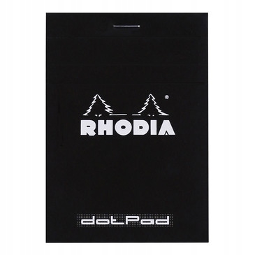 

Notes w kropki Rhodia czarny, 8,5 x 12