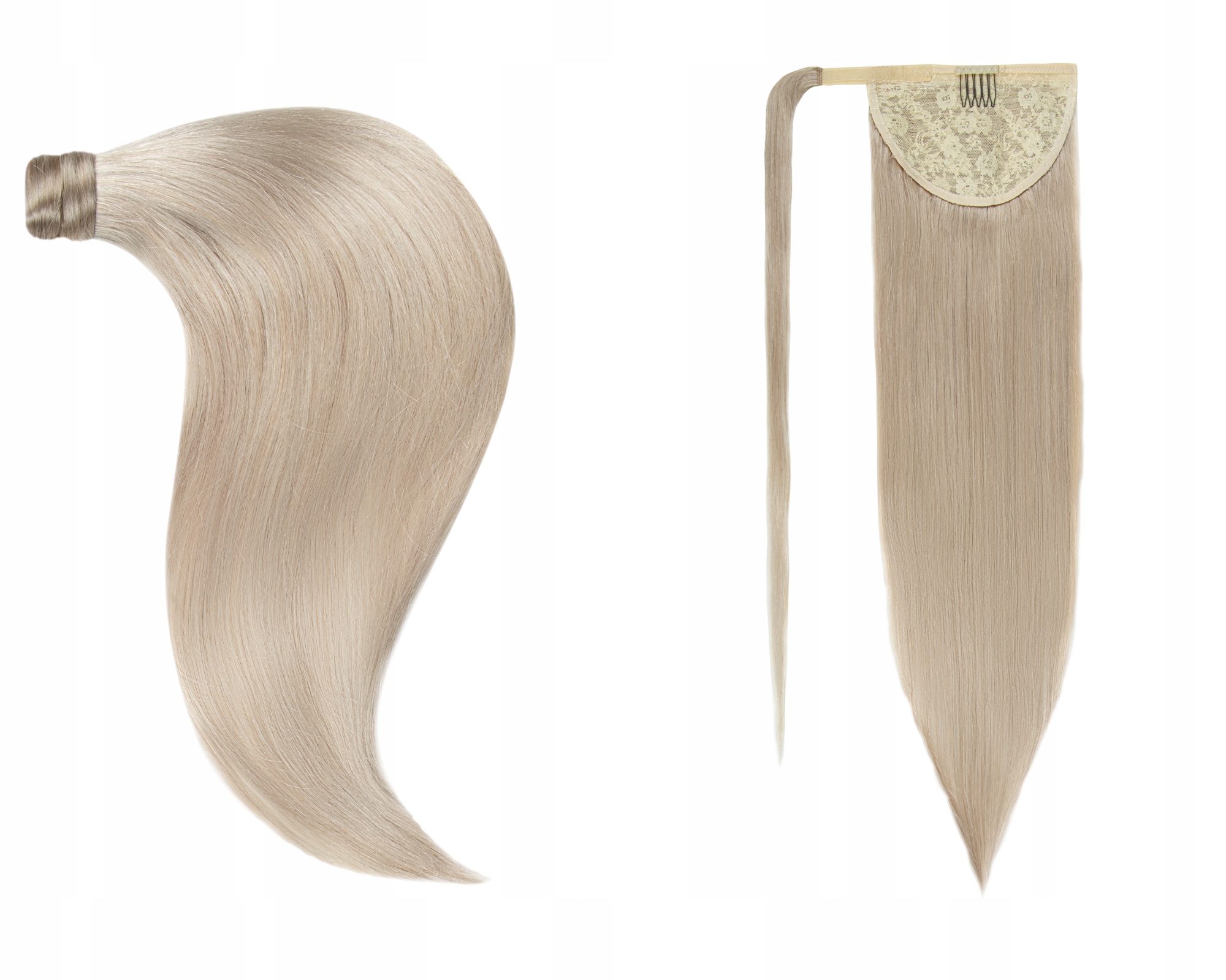 Włosy Naturalne Kucyk Doczepiany Kitka Dopinka 50cm 80g BestHair