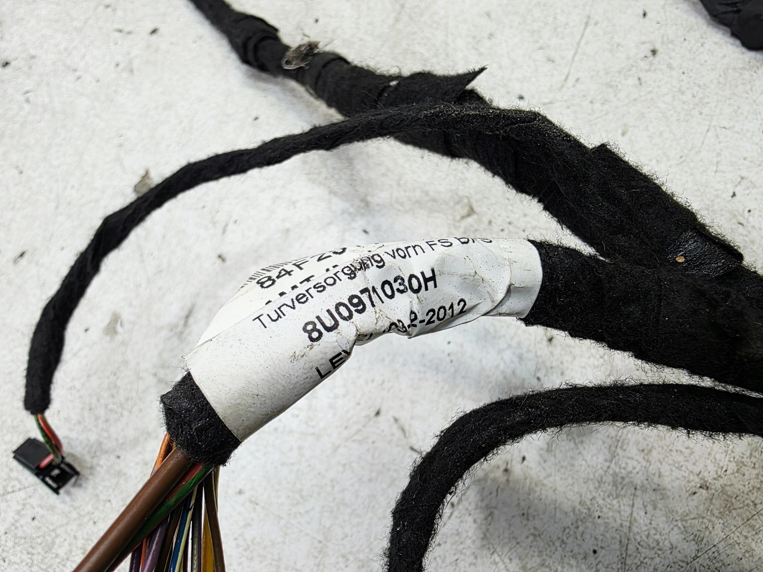 bundle wiring door right front AUDI Q3 8U 8U0971030H