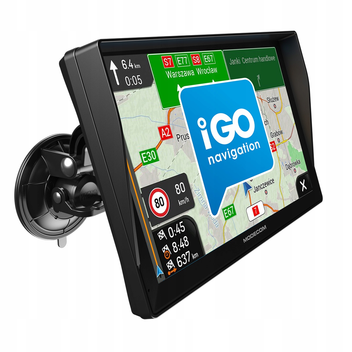 Navigácia pre nákladné vozidlá Modecom FreeWAY CX 9.3 Plus iGO Primo Truck