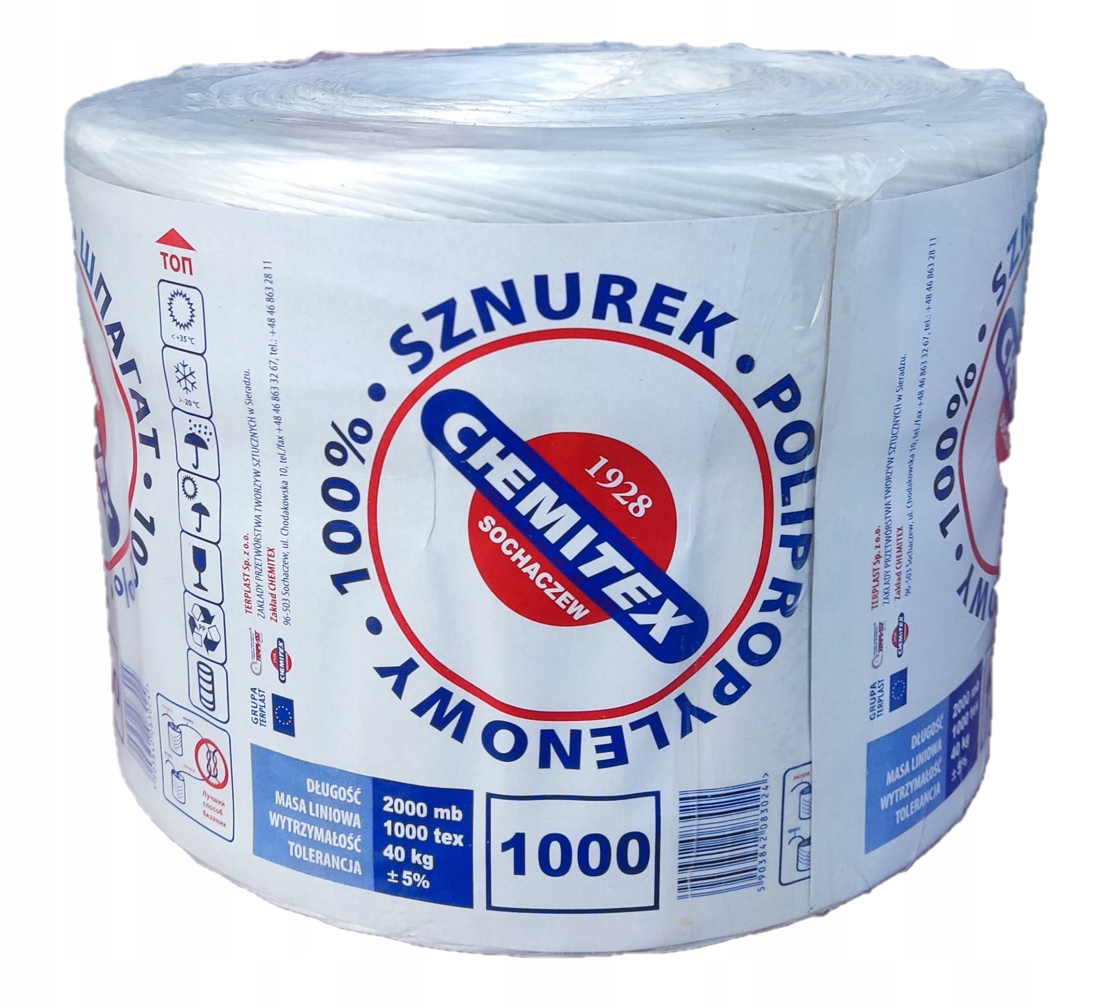 SZNUREK ROLNICZY BUDOWLANY TEX1000 2000MB CHEMITEX