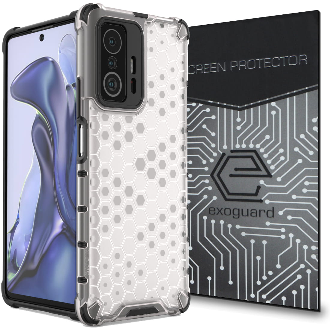 

Etui Pancerne Case Szkło do Xiaomi 11T 11T Pro
