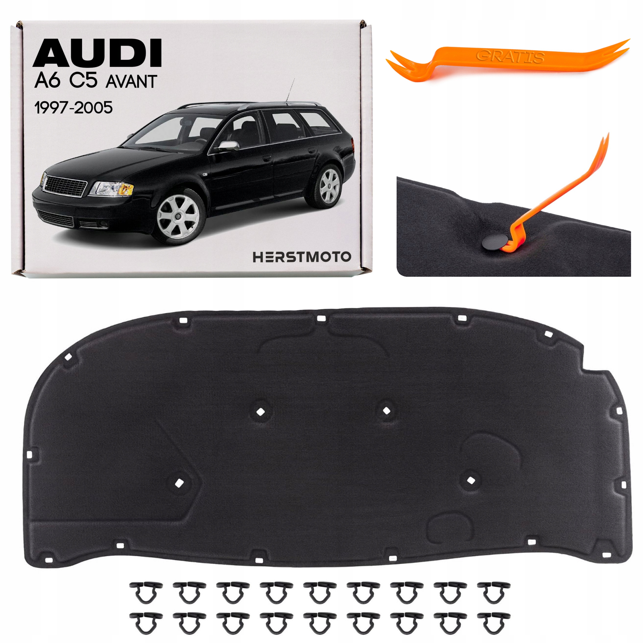 Audi A6 C5 Avant 1997-2005 Zvuková Izolace Masky 4B0863825AC