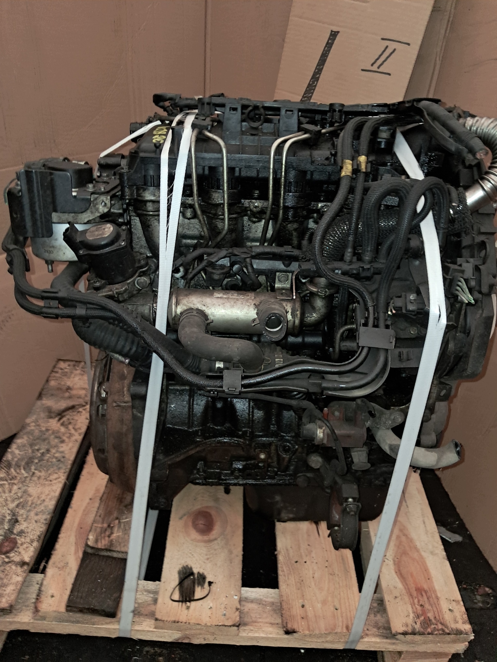 engine 1.6 TDCI GBDA MAZDA 3 FORD C-MAX PEWNY DO MONTAZU SPRAWDZONY
