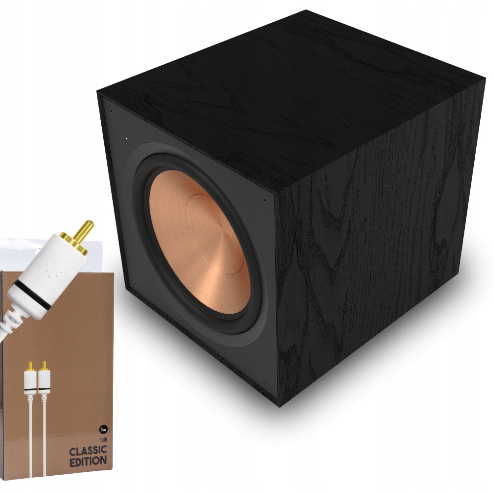 Klipsch R-121SW (Čierny) Kábel Argon Essentials Classic Sub (3 m) zdarma!