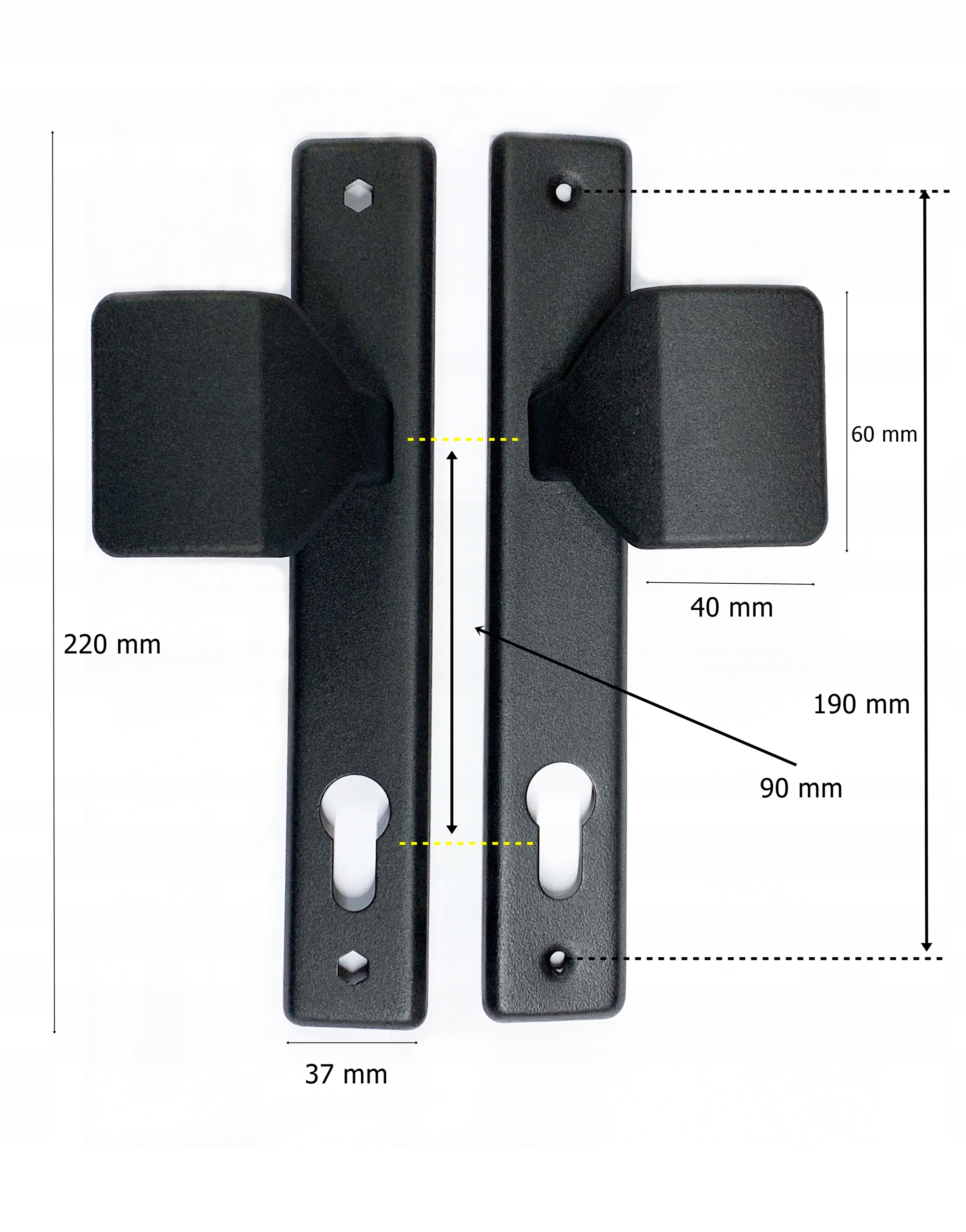 POCHWYT DO FURTKI BRAMKI UCHWYT KLAMKA BRAMY PL Kod producenta UDF1