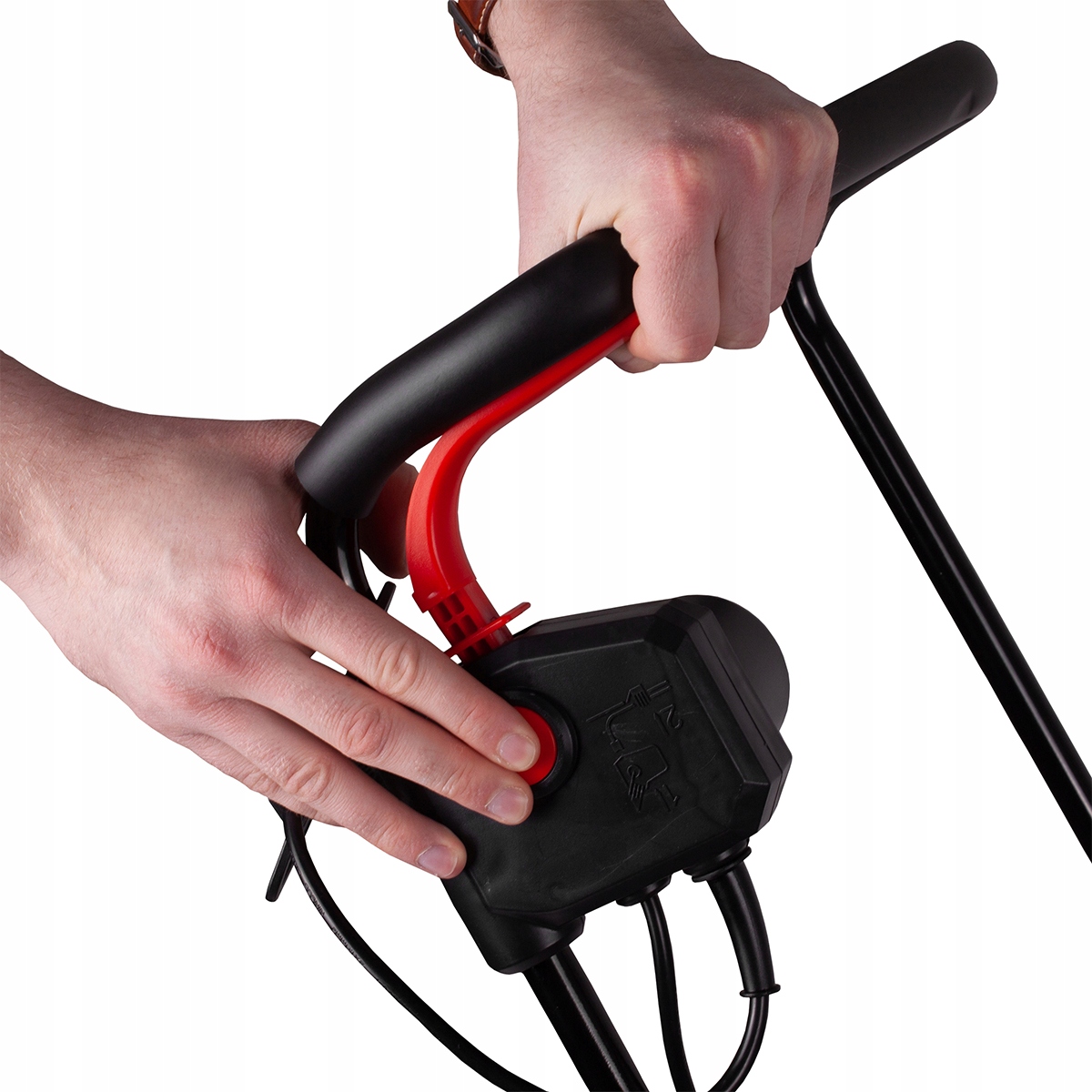 KOSIARKA ELEKTRYCZNA LEKKA MOCNA DO TRAWY DUŻY KOSZ 30L 2100W MALTEC Pojemność kosza 30 l