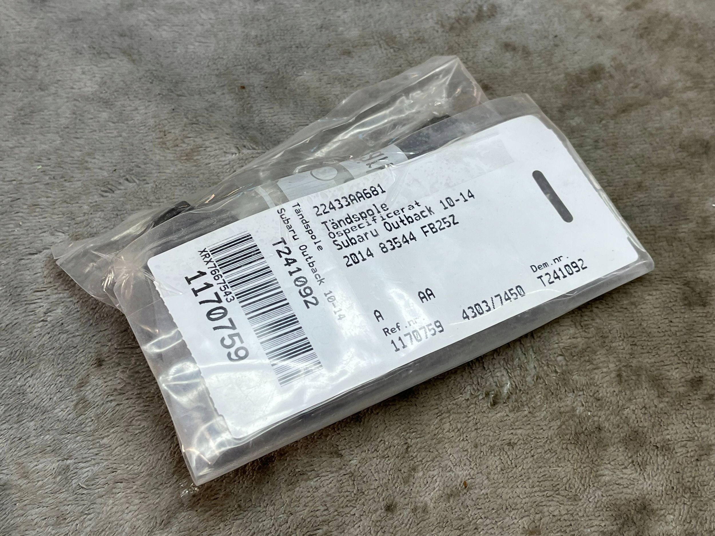 2013 Subaru Forester SJ coil ignition FK0453 !J