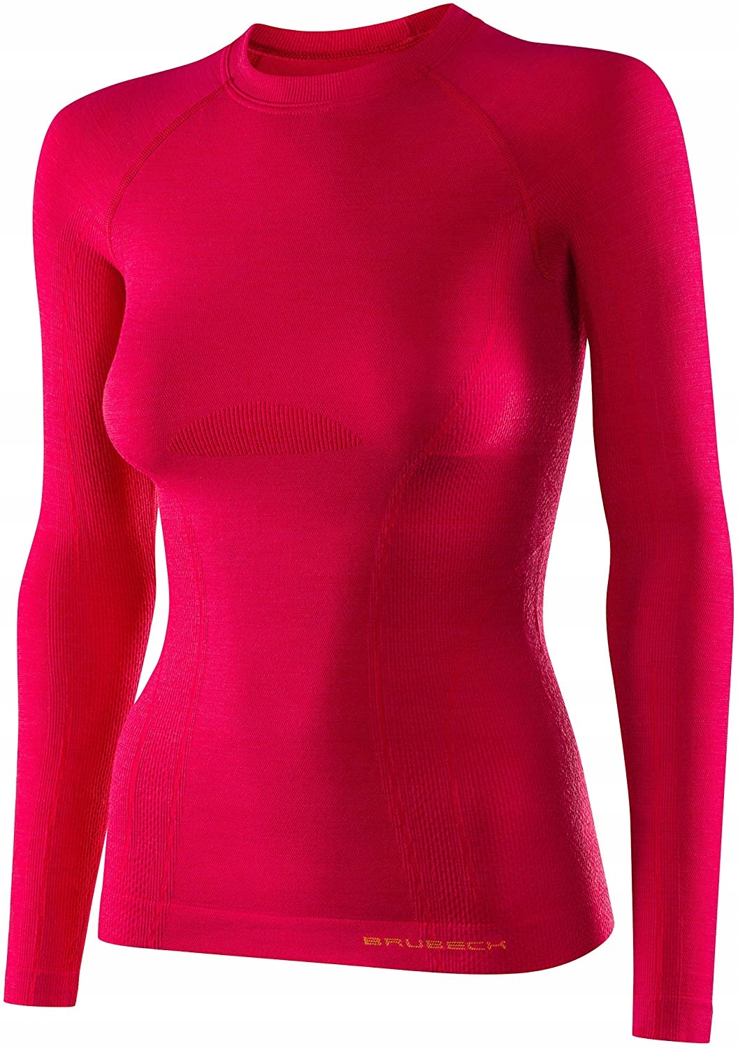 Bluzka Termoaktywna Damska Active Wool Merino Brubeck r. XL malinowa