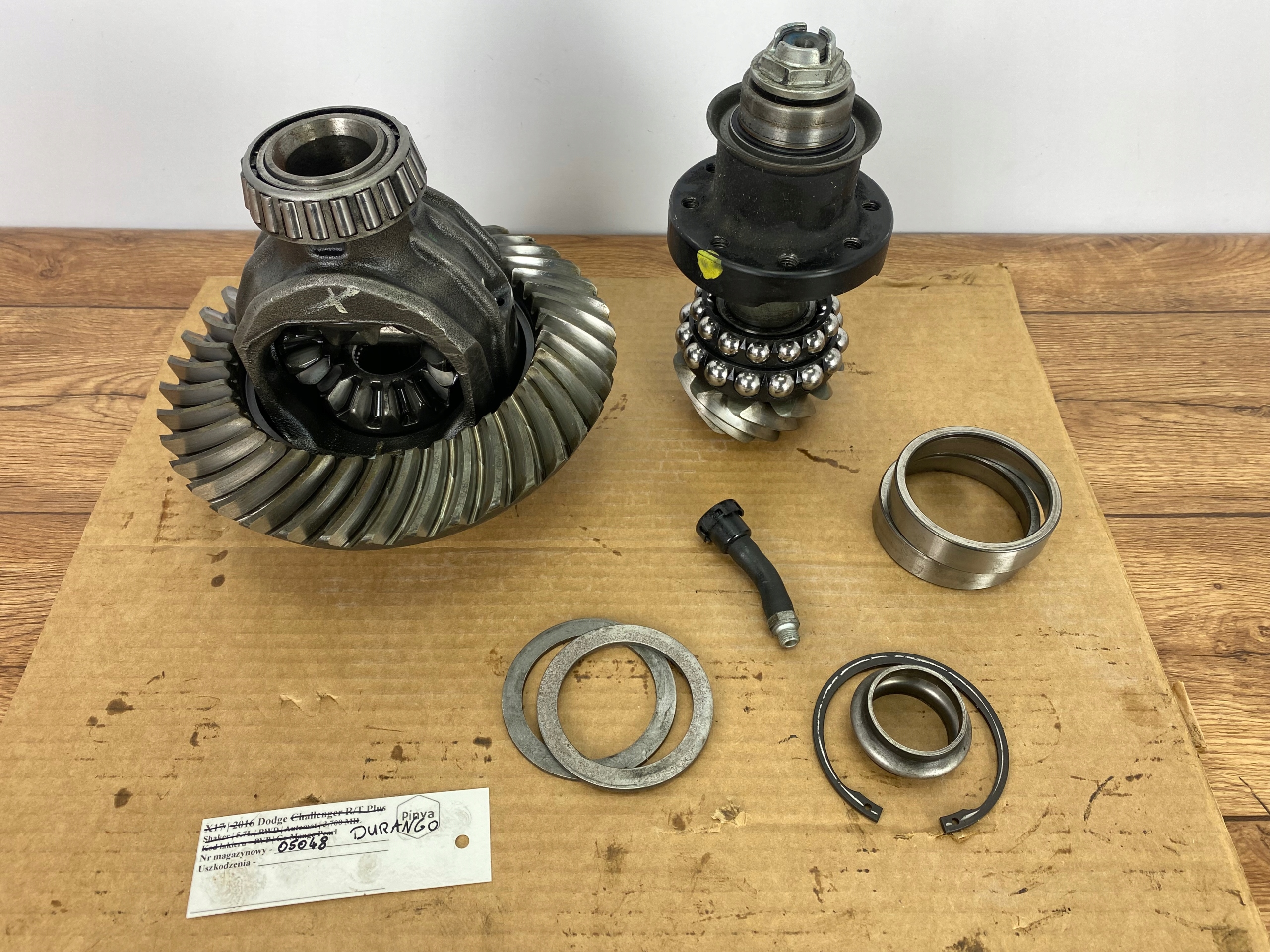 Wklad dyferencjalu heck Differential Dodge Durango 2014+ USA