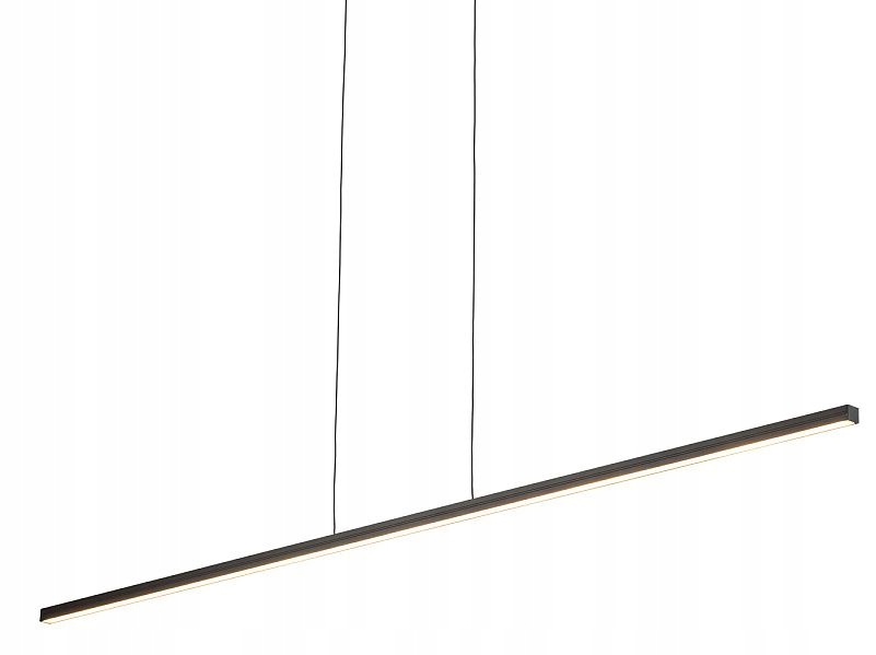 Lampa sufitowa wisząca czarna nad stół do biura jadalni Bar Led S 4000K