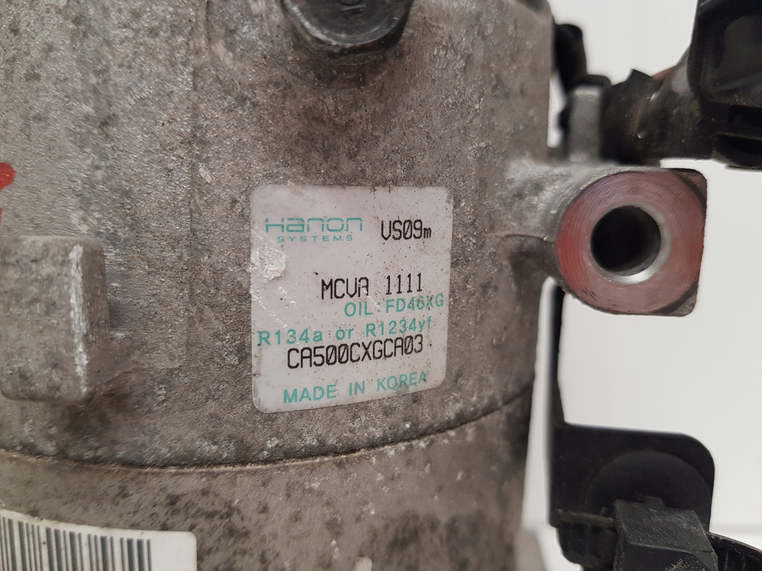 KIA PICANTO III 1.0 compressor; pump KLIMY CA500CXGCA03 2017