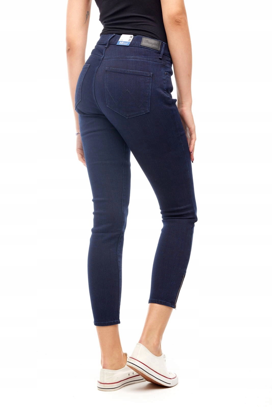 Dámské džínové úzké nohavice kalhoty Wrangler Skinny Midnight W247JC730 28/32