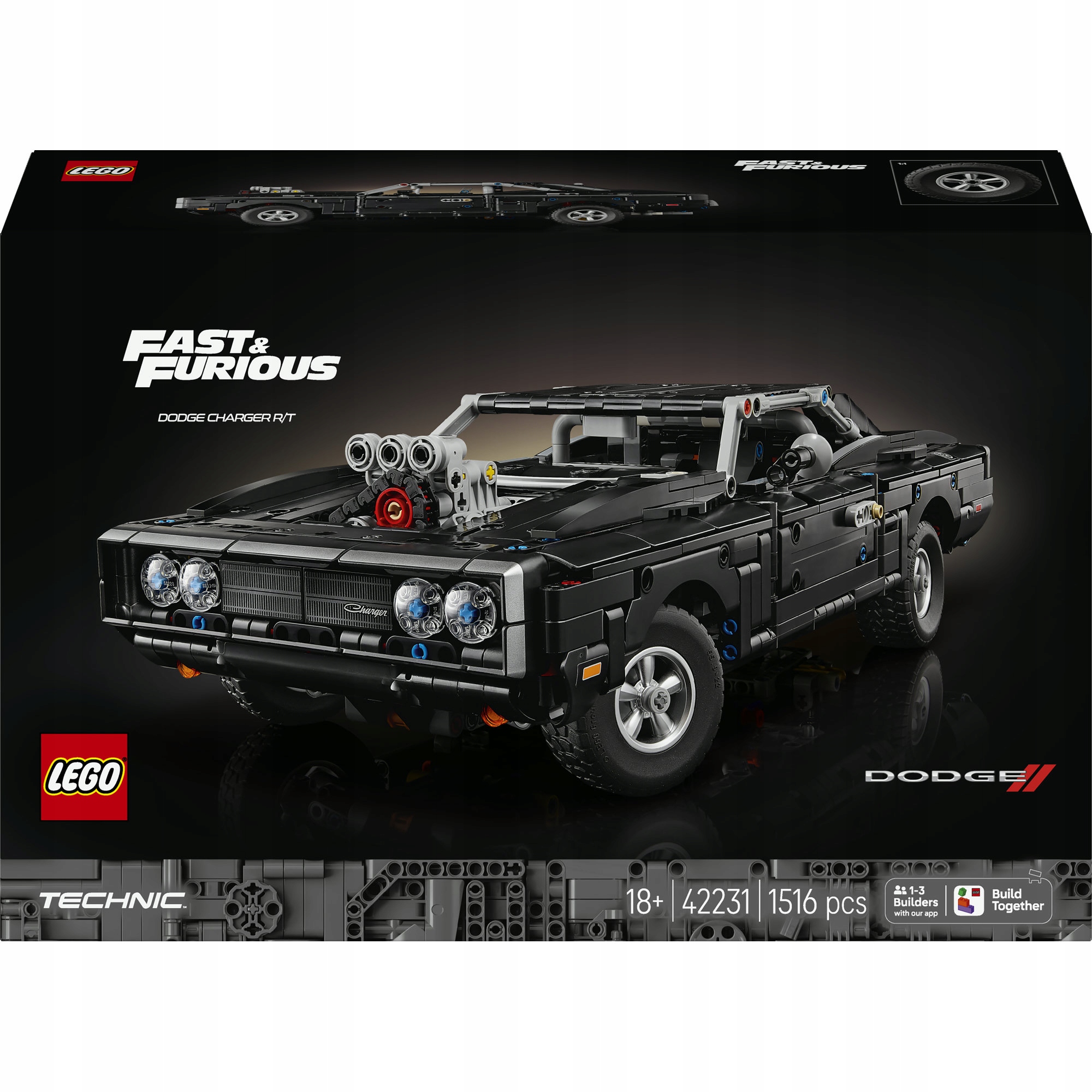 Lego 42231 Technic – Auto Fast And Furious Dodge Charger R/t
