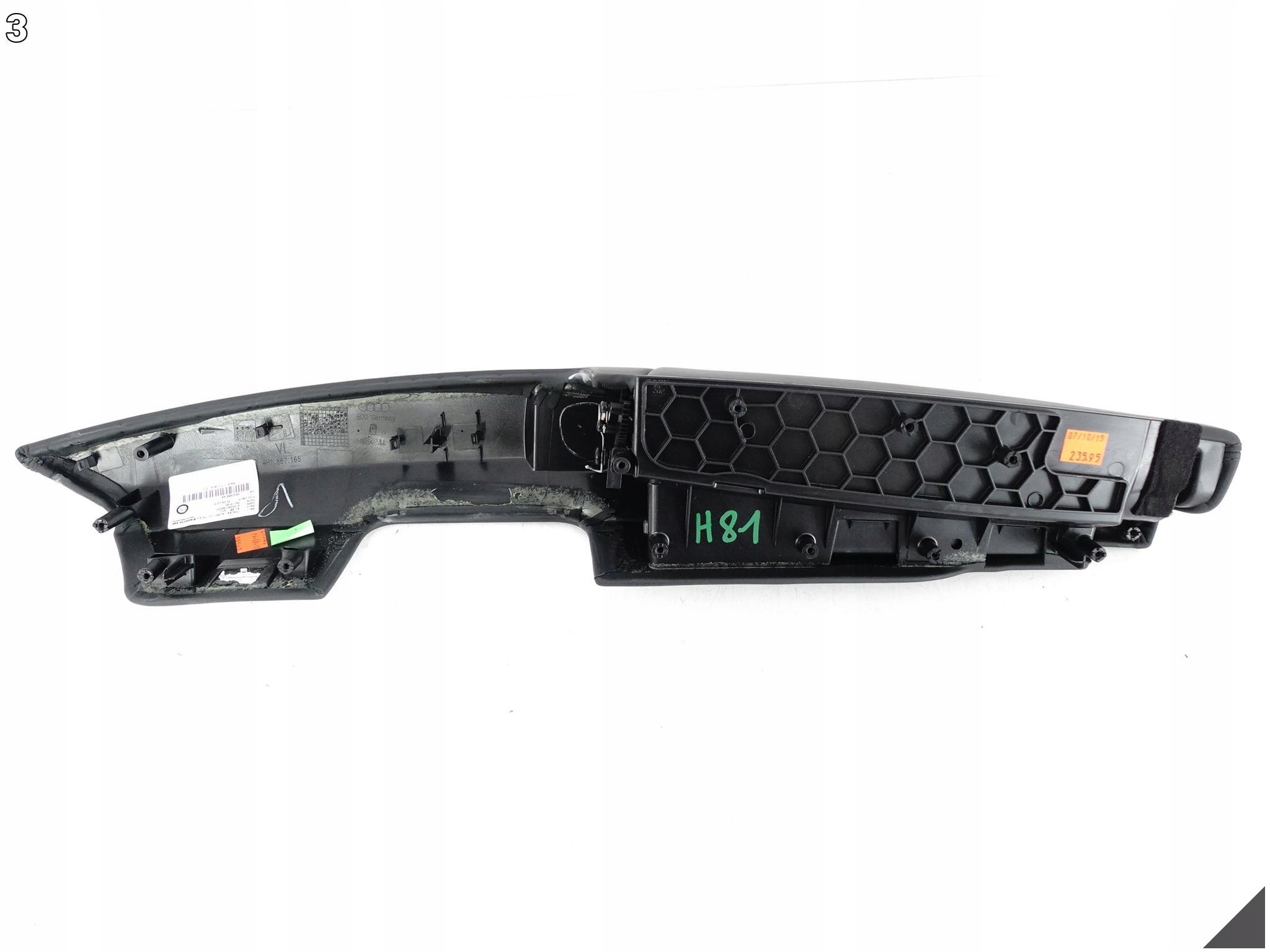 AUDI A8 S8 4H0 4H1 D4 09-17 armrest door left front leather SOUL