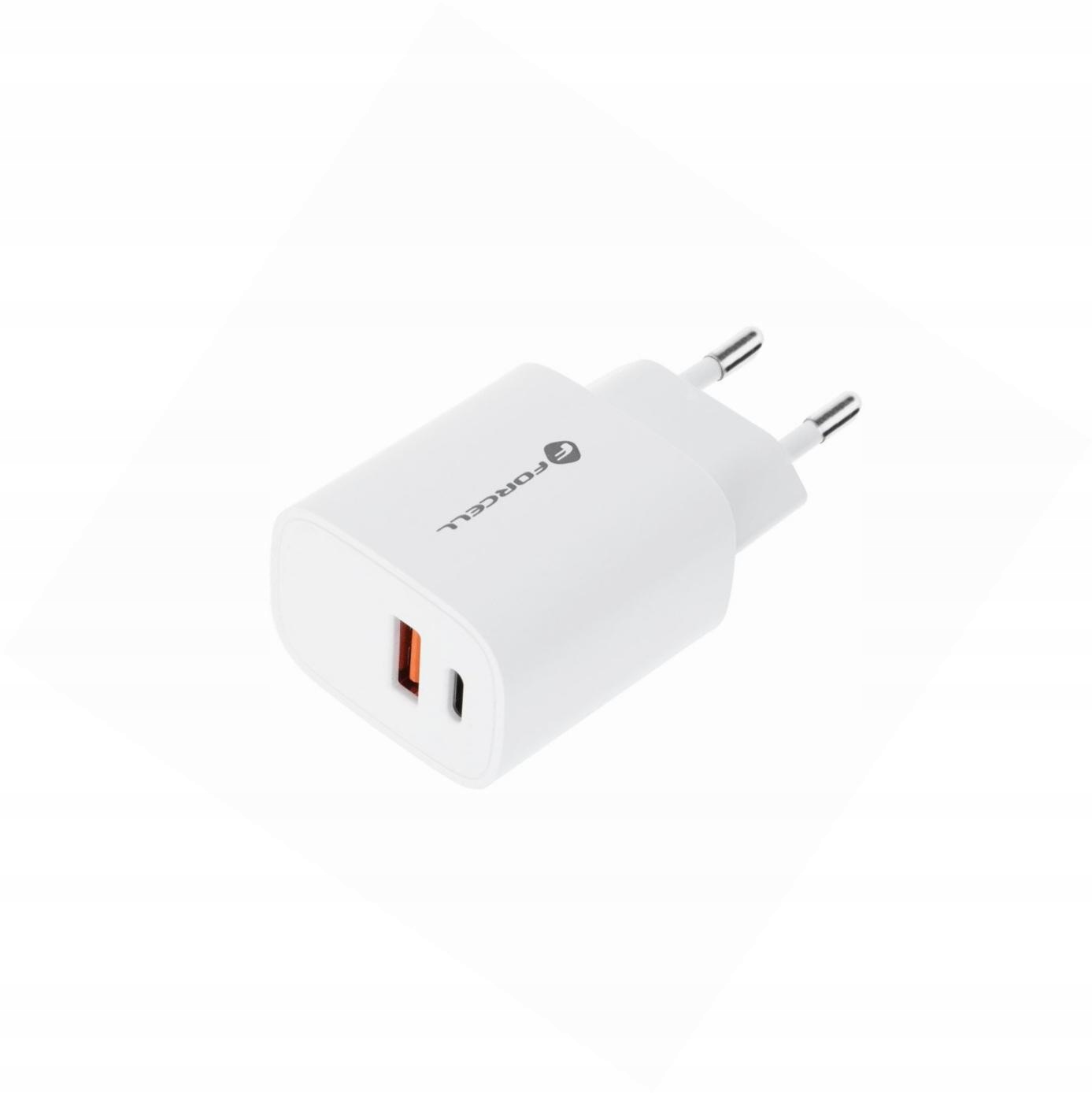 Szybka ładowarka 30W kostka 2 wejścia z kablem Usb-c do iPhone 13 Pro Max