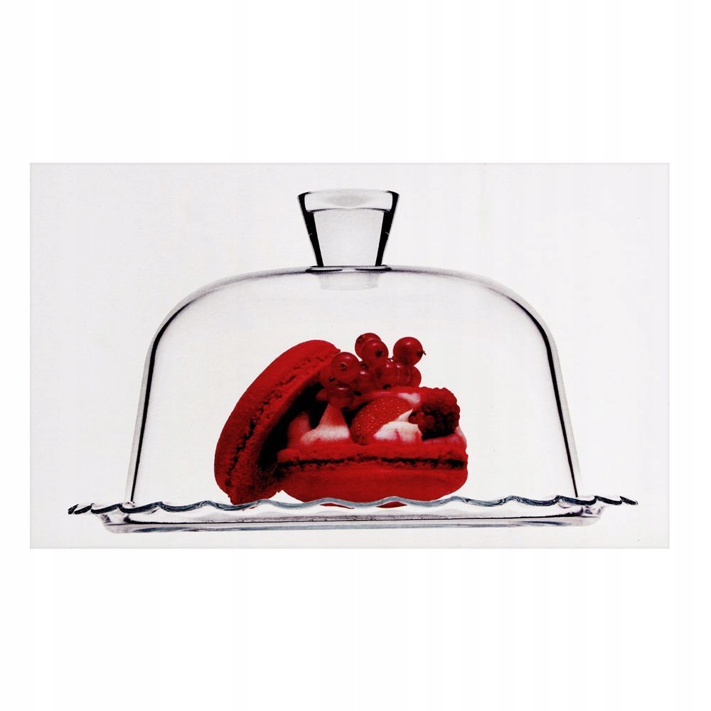 

722230 pasabahce patera Z kloszem ciasto tort 24CM