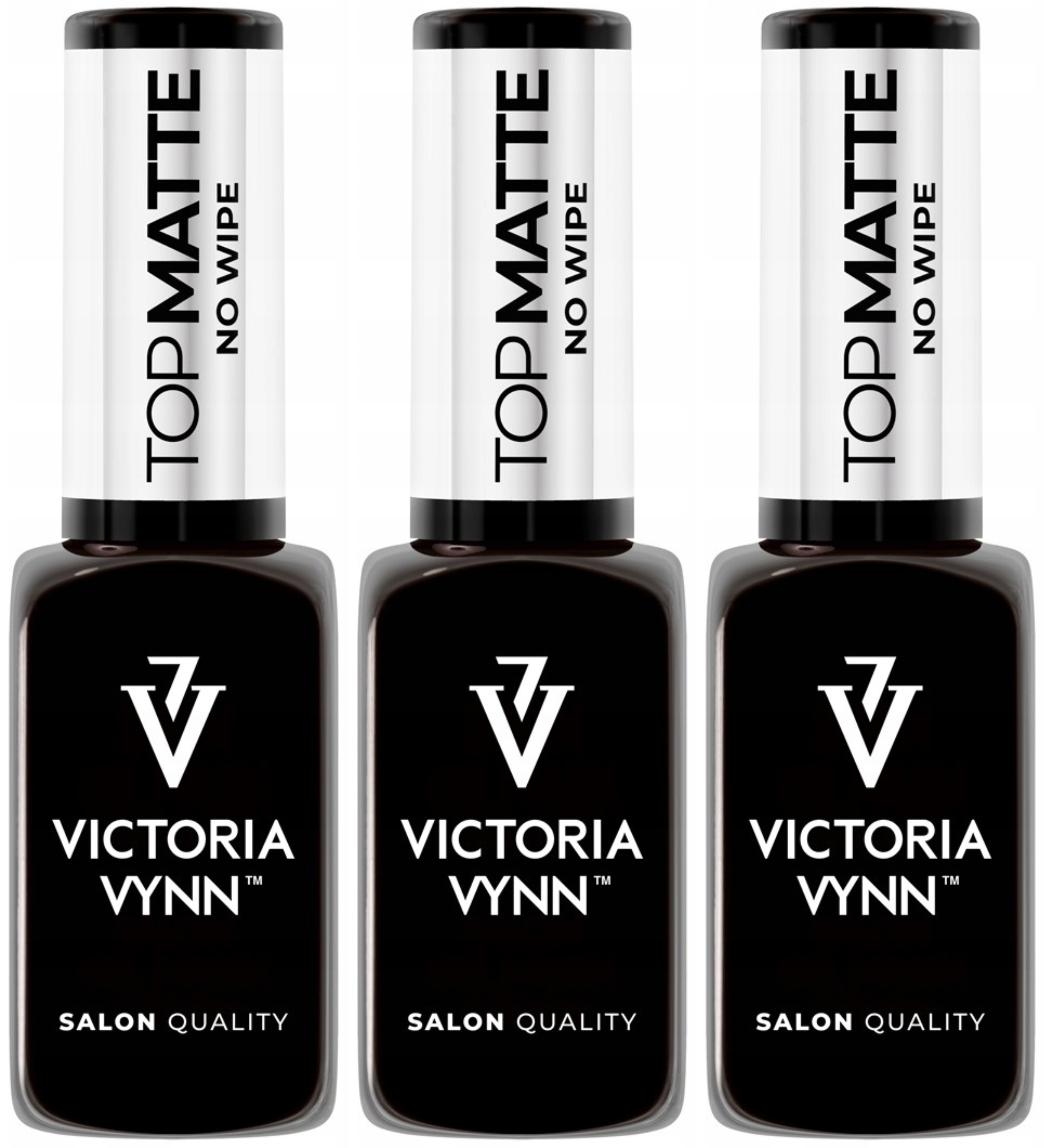 3 x Victoria Vynn Gel Polish Top Matte, 8 ML