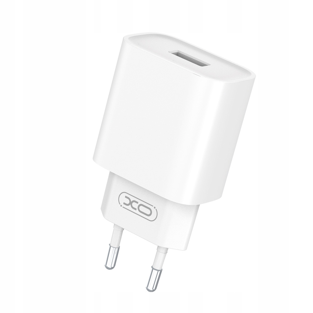 Xo ładowarka sieciowa CE02D Qc 3.0 18W 1x Usb biała kabel Lightning