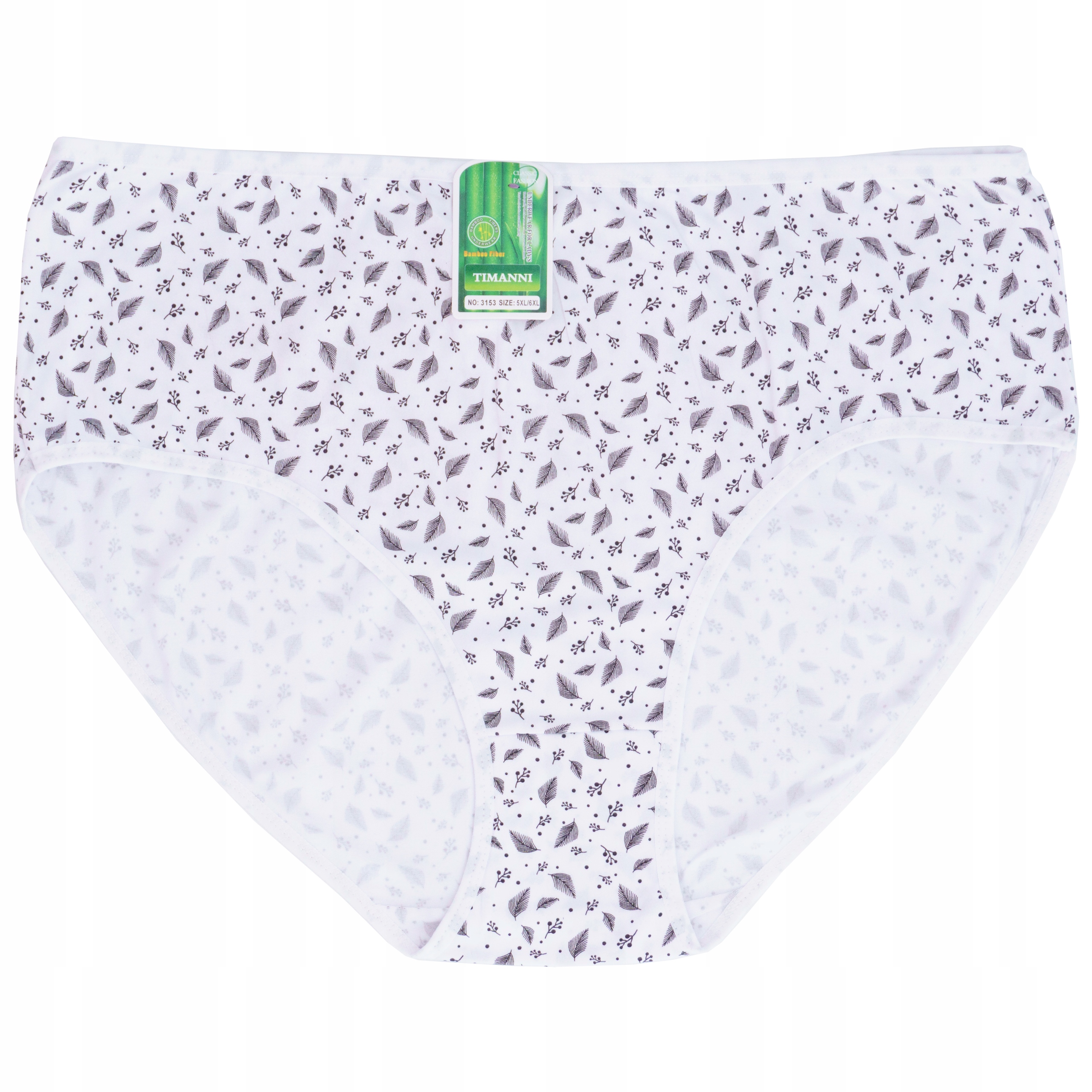 majtki bambus figi damskie 6pak wysoki stan 5/6XL Marka Inna marka