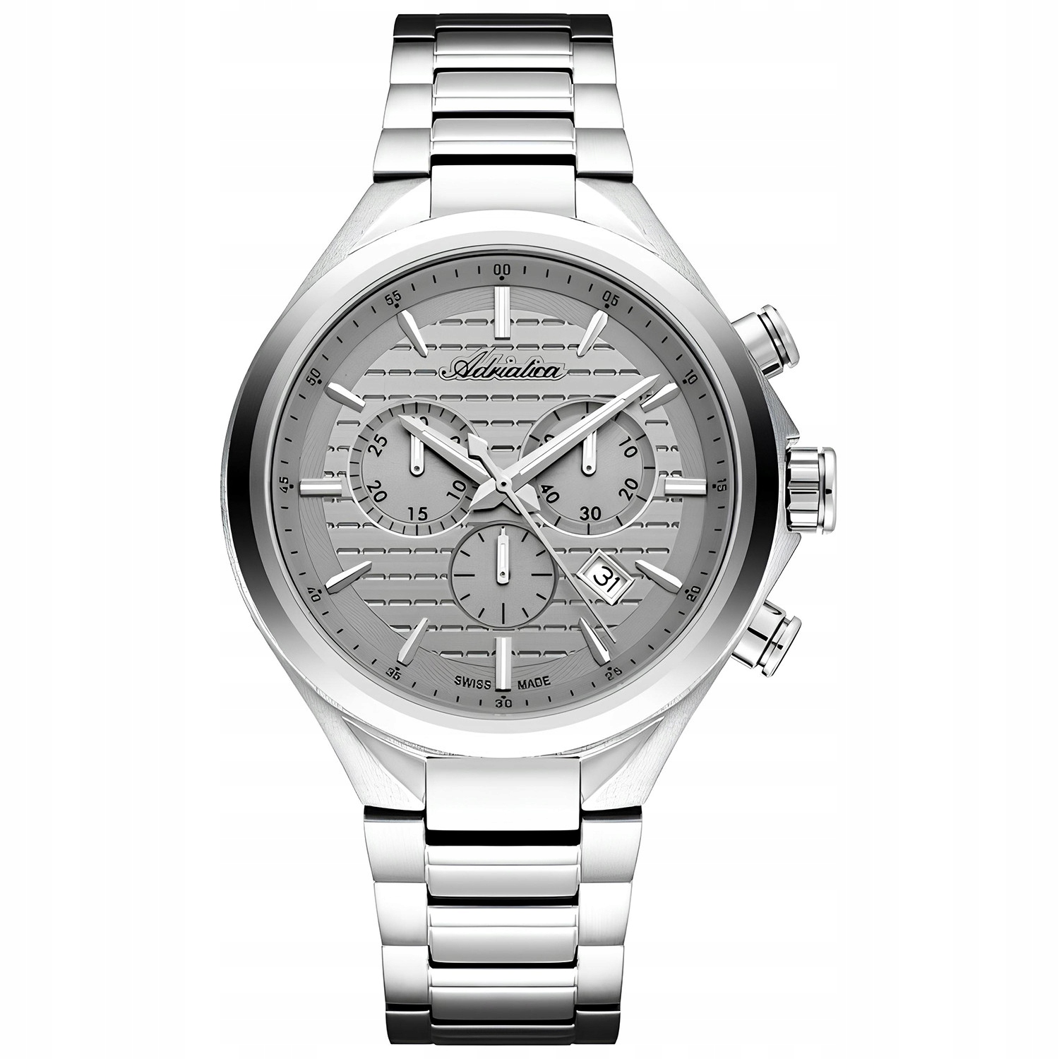 Pánské Hodinky Adriatica A8334.5117CH stříbrný náramek