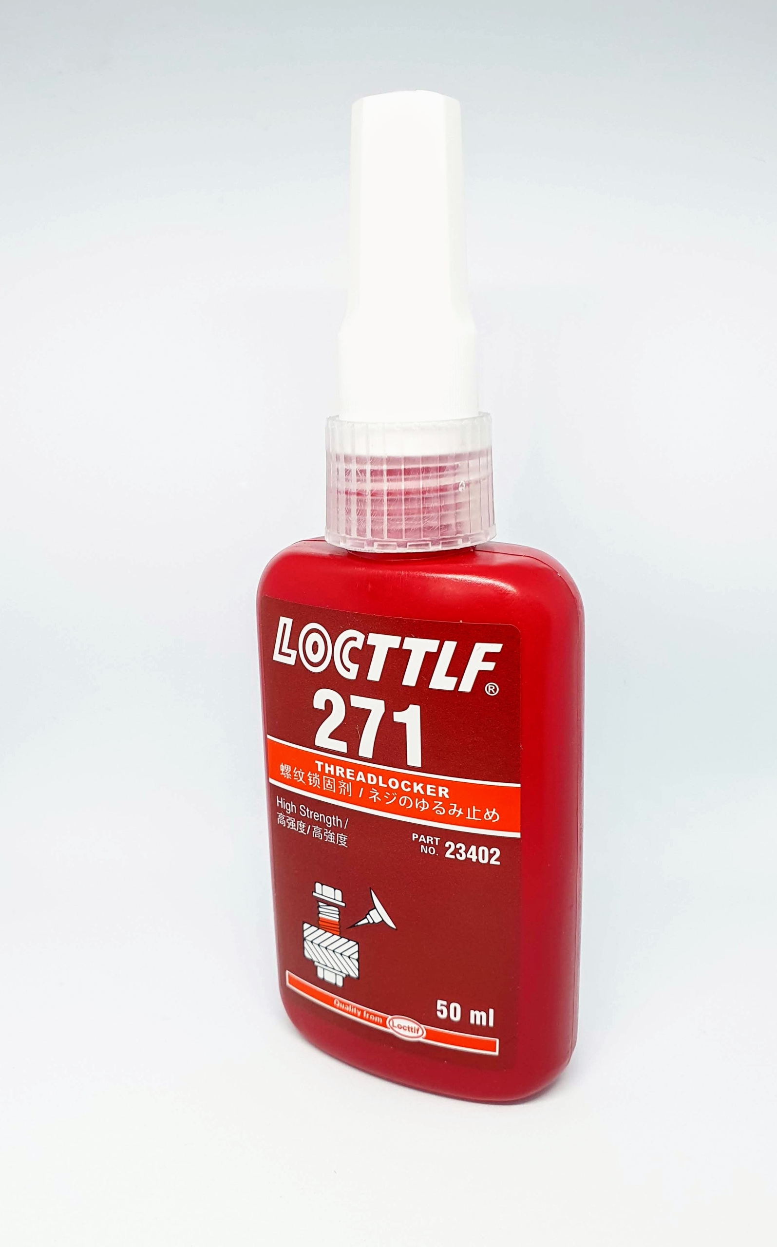 Klej Anaerobowy Do Gwintów 271 czerwony moc 50ml