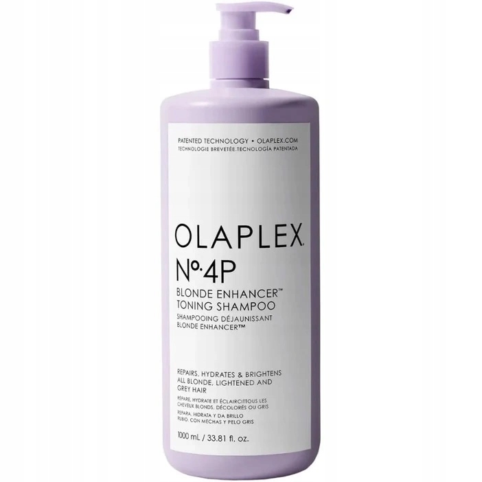 Olaplex No.4P Toning Shampoo Tónovací Šampon pro blond vlasy 1000 ml