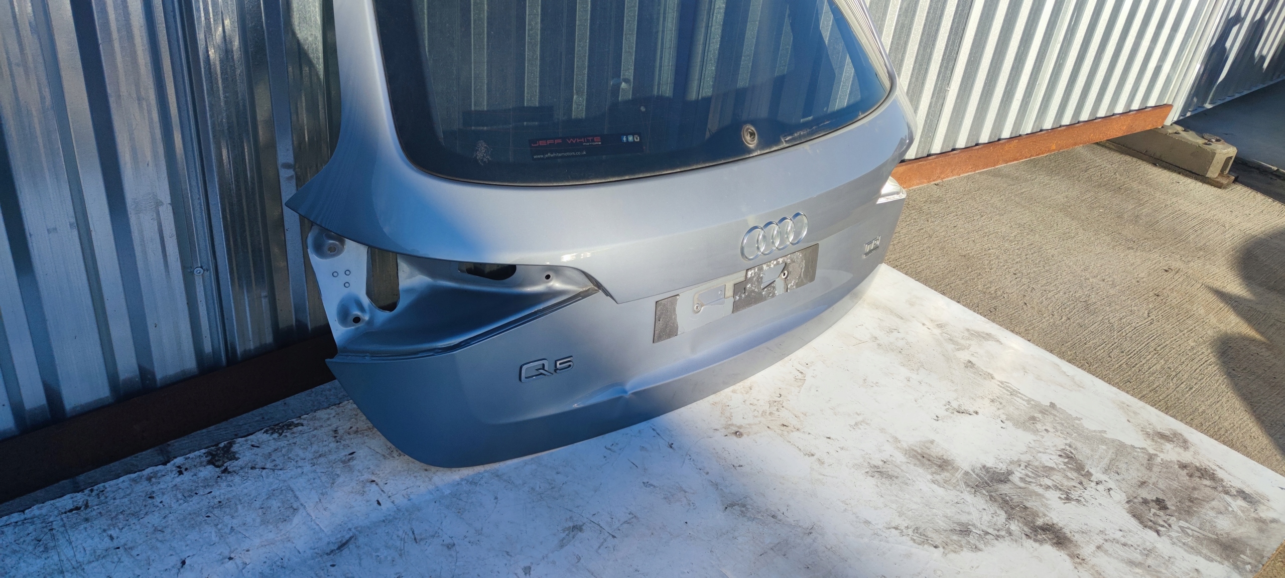 boot doors rear part AUDI Q5 8R LX7V S LINE 2008-2016 original !