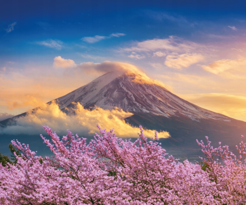 Fototapeta Hora Fuji Japonsko do obývačky 300x250 cm vliesová 230 g