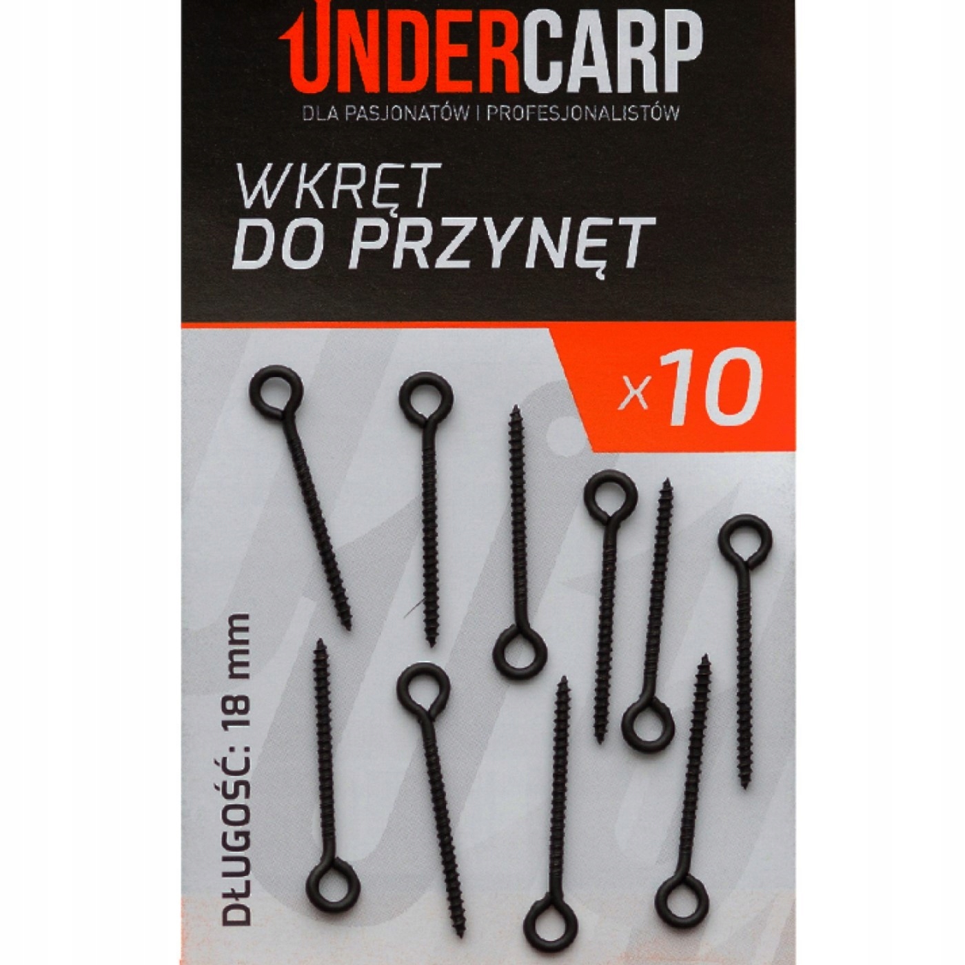 Wkręt do przynęt 18 mm Undercarp