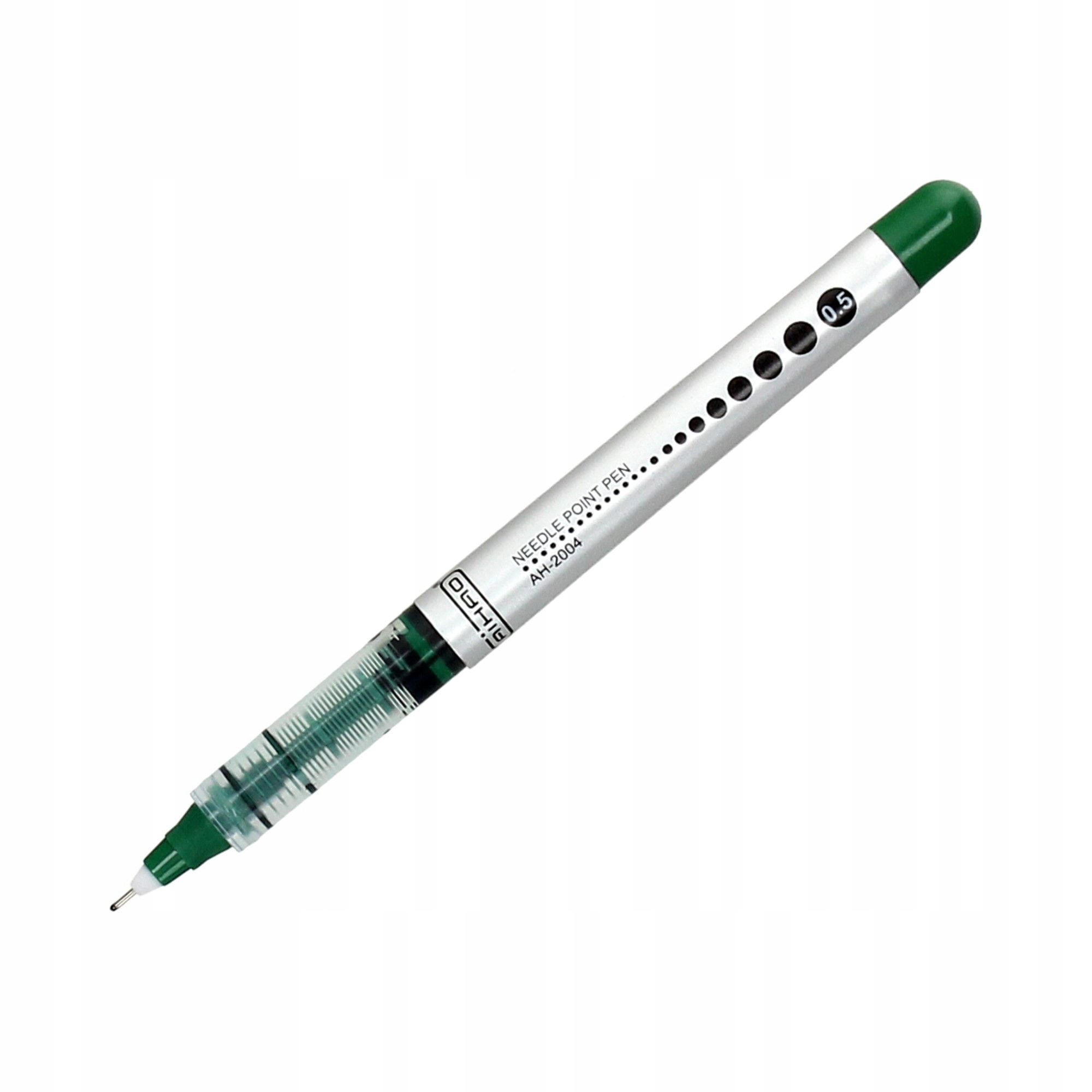 

Pióro kapilarne AH-2004 0.5mm D.rect zielony