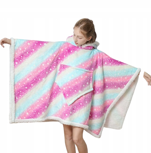

Koc Bluza Oversize Szlafrok Dla Dziecka Galaxy
