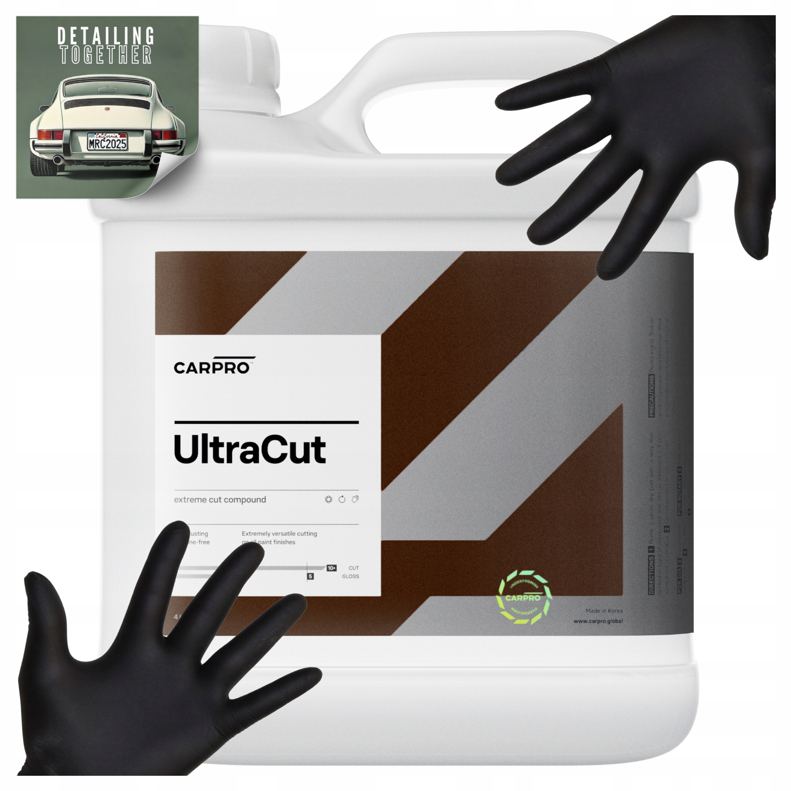 Leštiaca pasta CarPro UltraCUT Silno rezná laková pasta 4000 ml Mrcleaner