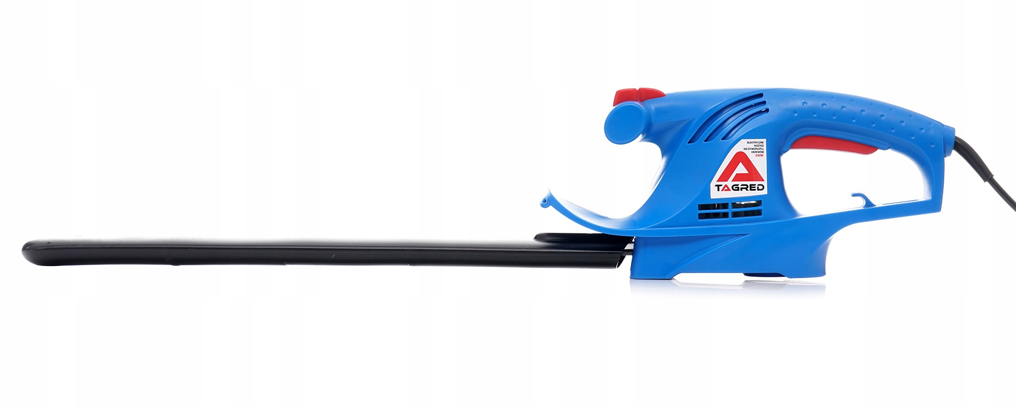 ELEKTRYCZNE NOŻYCE DO ŻYWOPŁOTU KRZEWÓW GAŁĘZI 1500W 51CM Marka Tagred