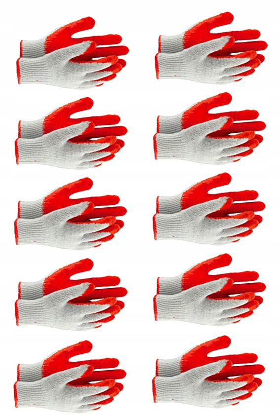 

L7A72 Wampirki Rękawice 10 Kompletów Rękawice Robo