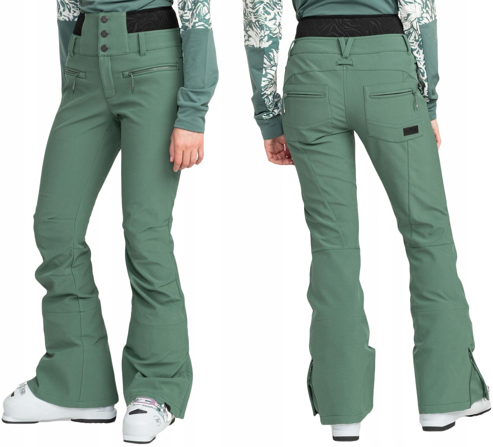 Roxy Spodnie Narciarskie Damskie Snowboardowe Wodoodporne Ocieplane