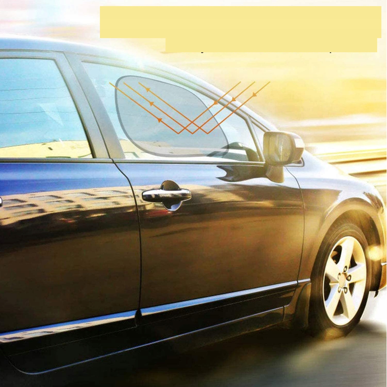 2X SAMOPRZYLEPNA SAMOCHODOWE OSŁONA PRZECIWSŁONECZNA OSŁONA SHADERÓW OKIEN Producent części Bedee