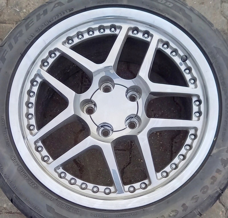 Chevrolet Corvette C5 Felga Chromowana Tył 18