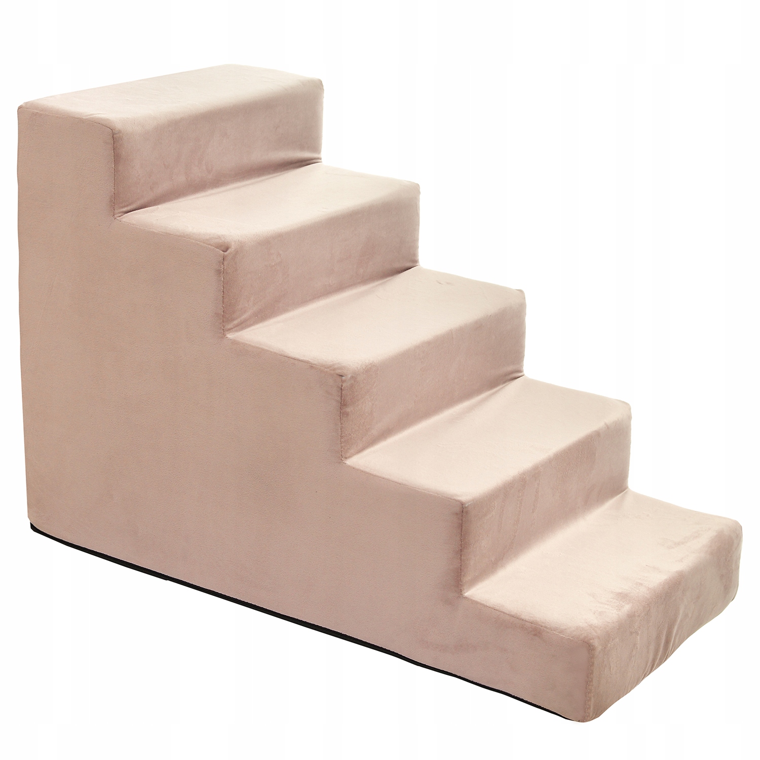 Levně Schody Pro Psa Kočku 50 CM Plošina Růžová