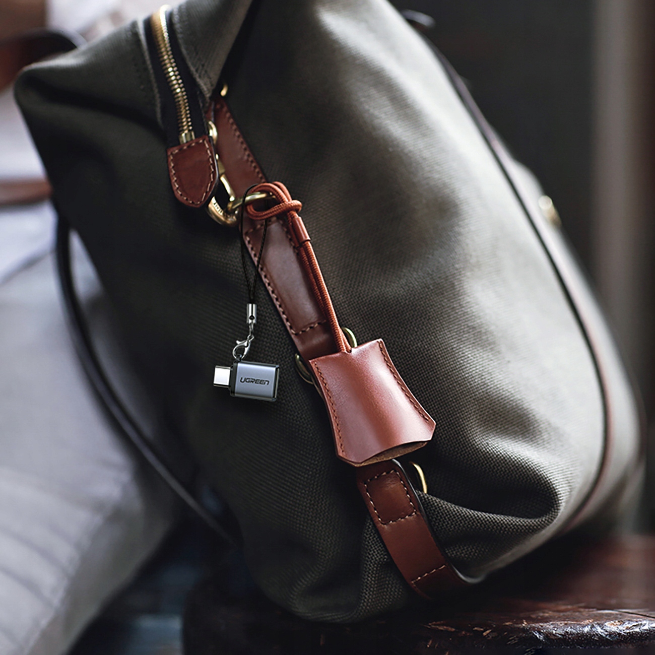 UGREEN ADAPTER PRZEJŚCIÓWKA USB C TYP C DO USB-A 3.0 5GB/S ALUMINIOWY Model US270