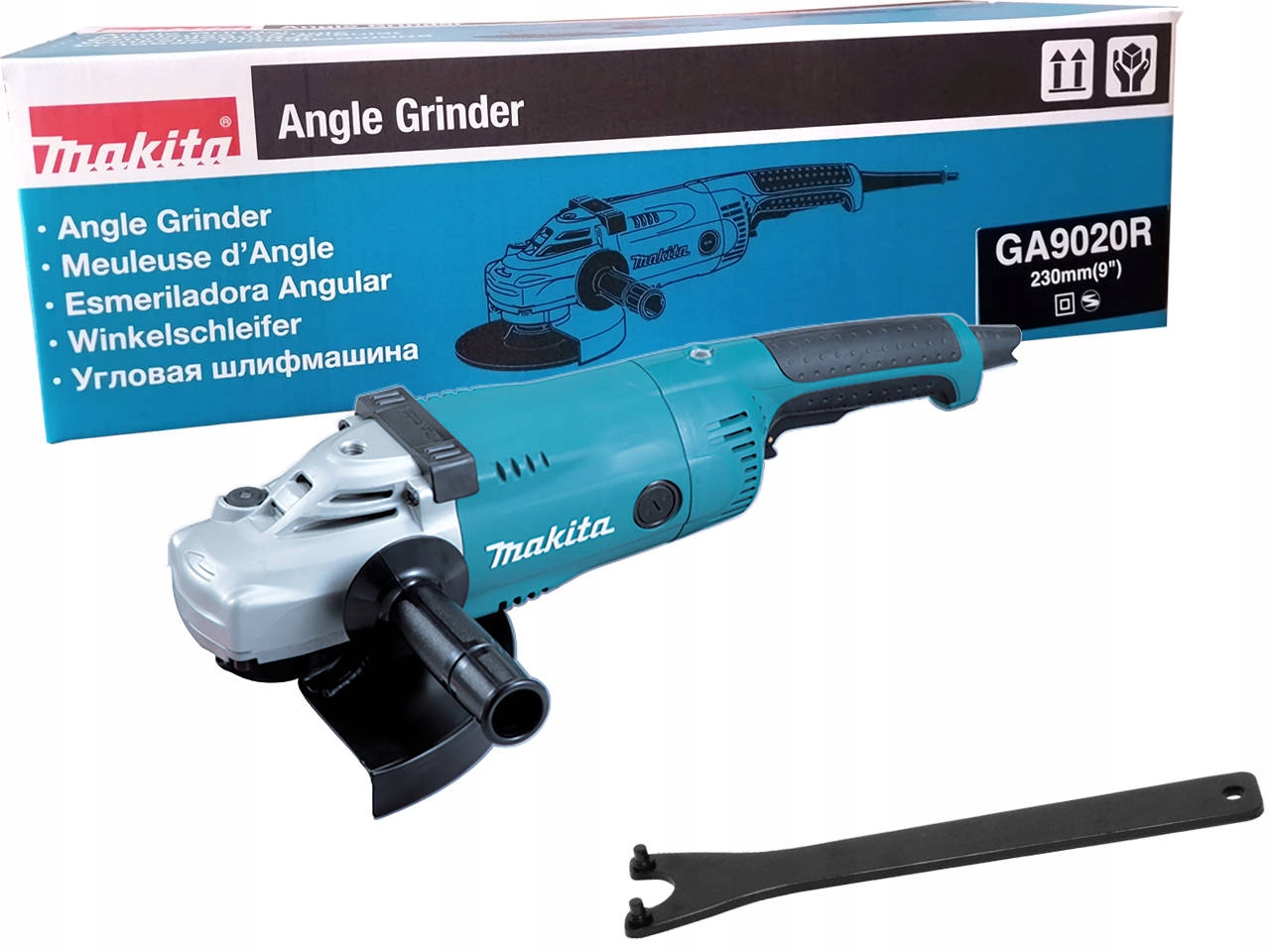 Makita Szlifierka kątowa 230 mm 2200W wolny start GA9020R Pl dystrybucja