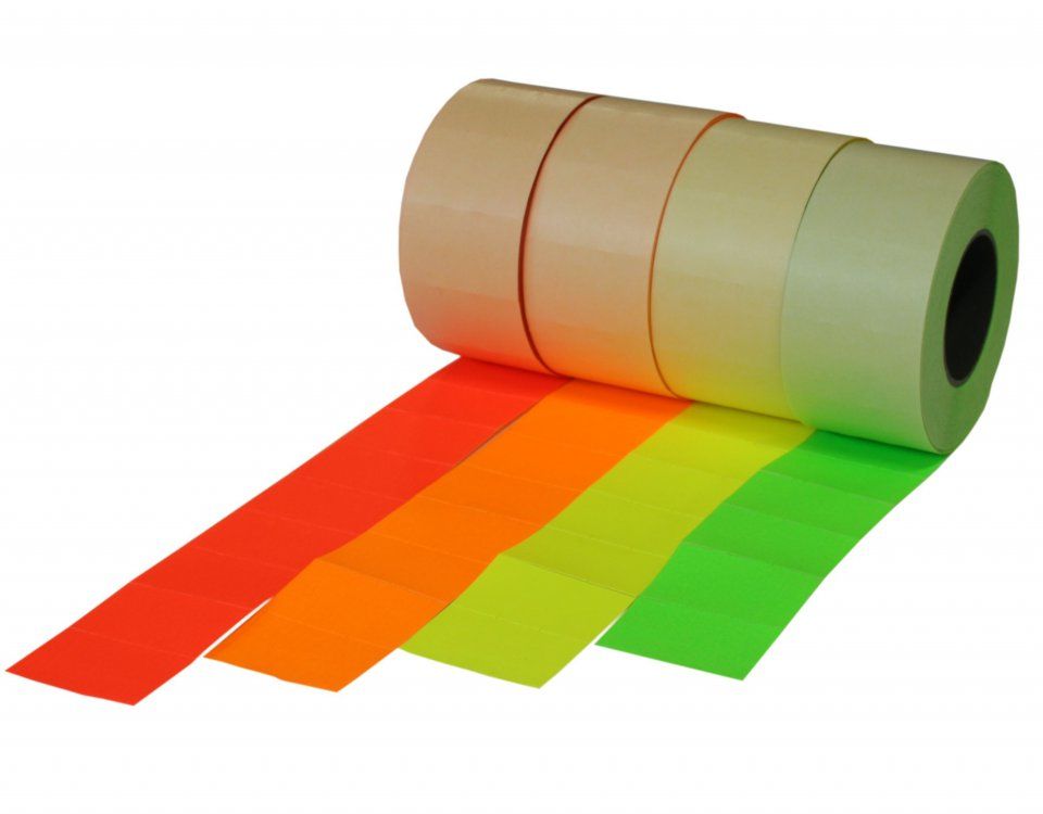 TAŚMA DO METKOWNICY JEDNORZĘDOWA CENY METKI PROSTA