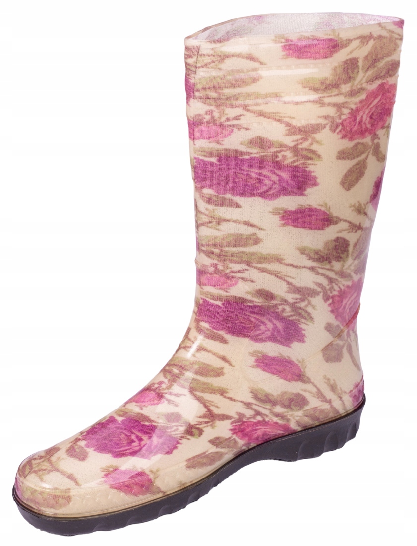 DAMSKIE KALOSZE GUMOWCE GUMIAKI BUTY DAMA PR.3 38 Wysokość do kolana