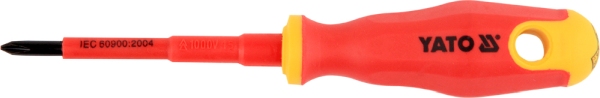 ŚRUBOKRĘT WKRĘTAK IZOLOWANY PH1 X 80MM YATO
