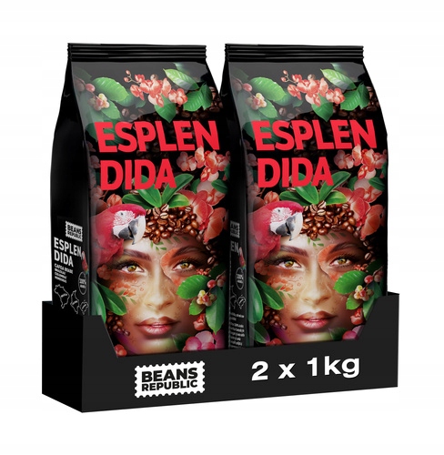 Levně Sada Káva zrnková Beans Republic Esplendida 100% Arabica 2x1 kg