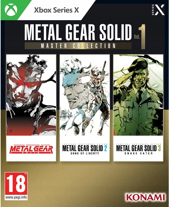 METAL GEAR SOLID MASTER COLLECTION VOL.1 KLUCZ XBOX SERIES PL + BONUS