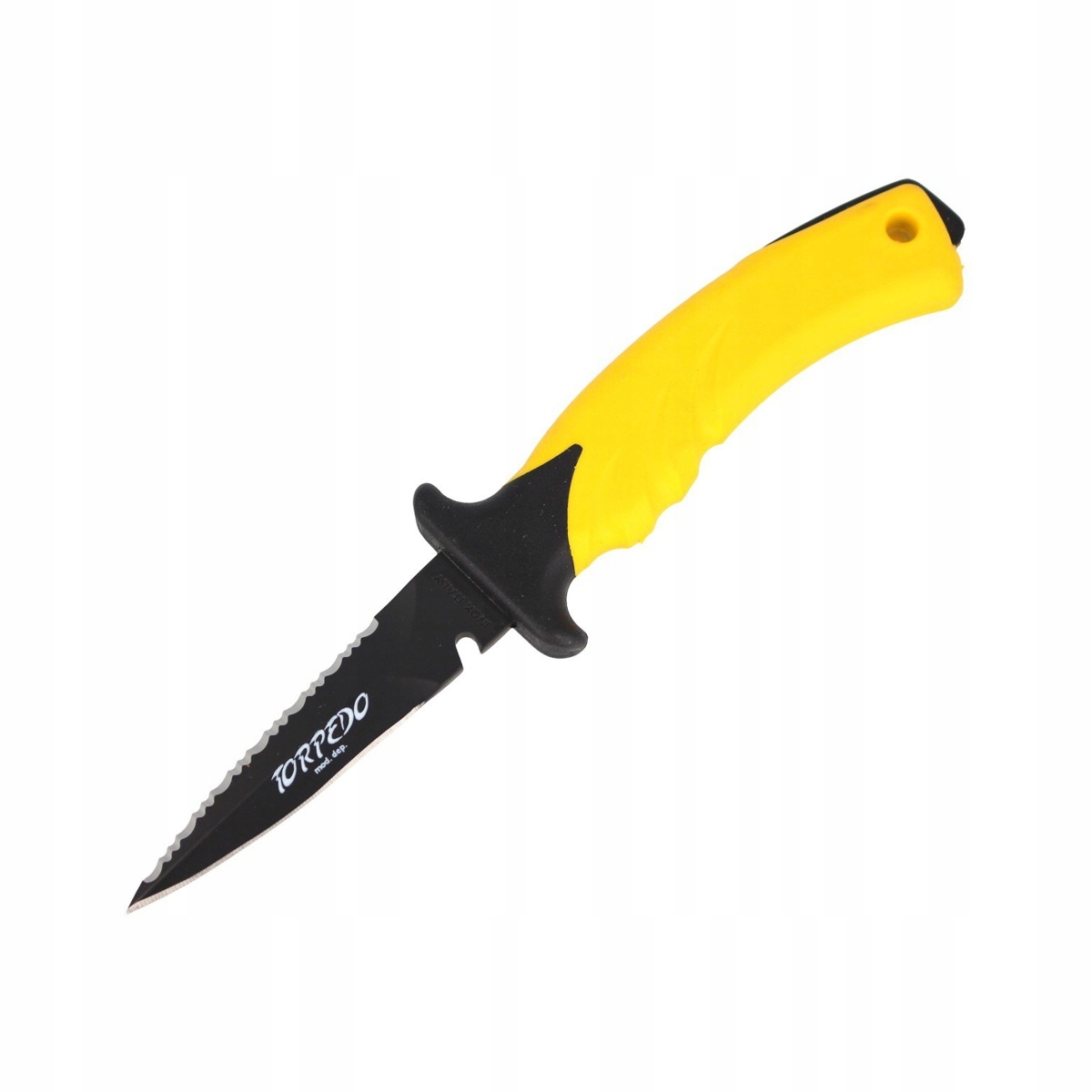 Nůž potápěčský Mac Coltellerie Torpedo 9 Be Yellow MC TRP09-2.Y 90 mm
