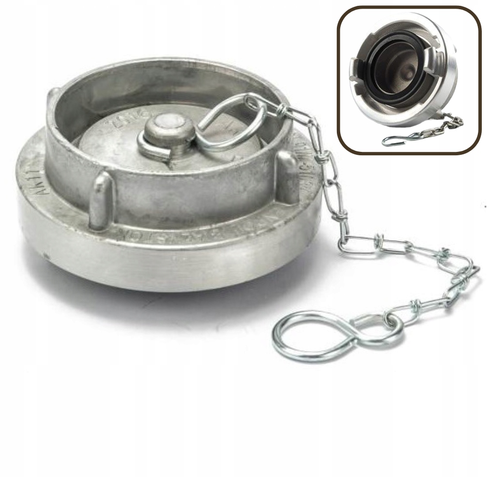 

Złącze strażackie Storz Zaślepka 4" KA133