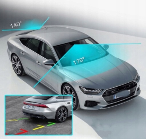 REJESTRATOR SAMOCHODOWY DWIE KAMERY FHD 360° Marka inna