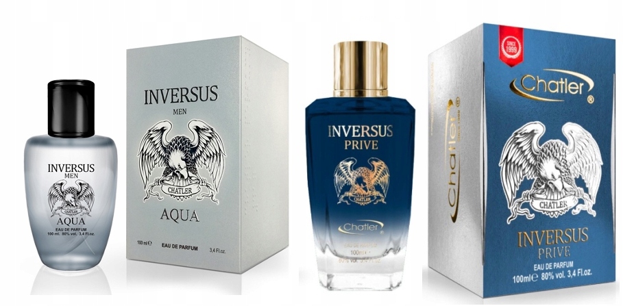 Chatler Inversus Aqua Prive 2x100 ml parfémovaná voda pro muže